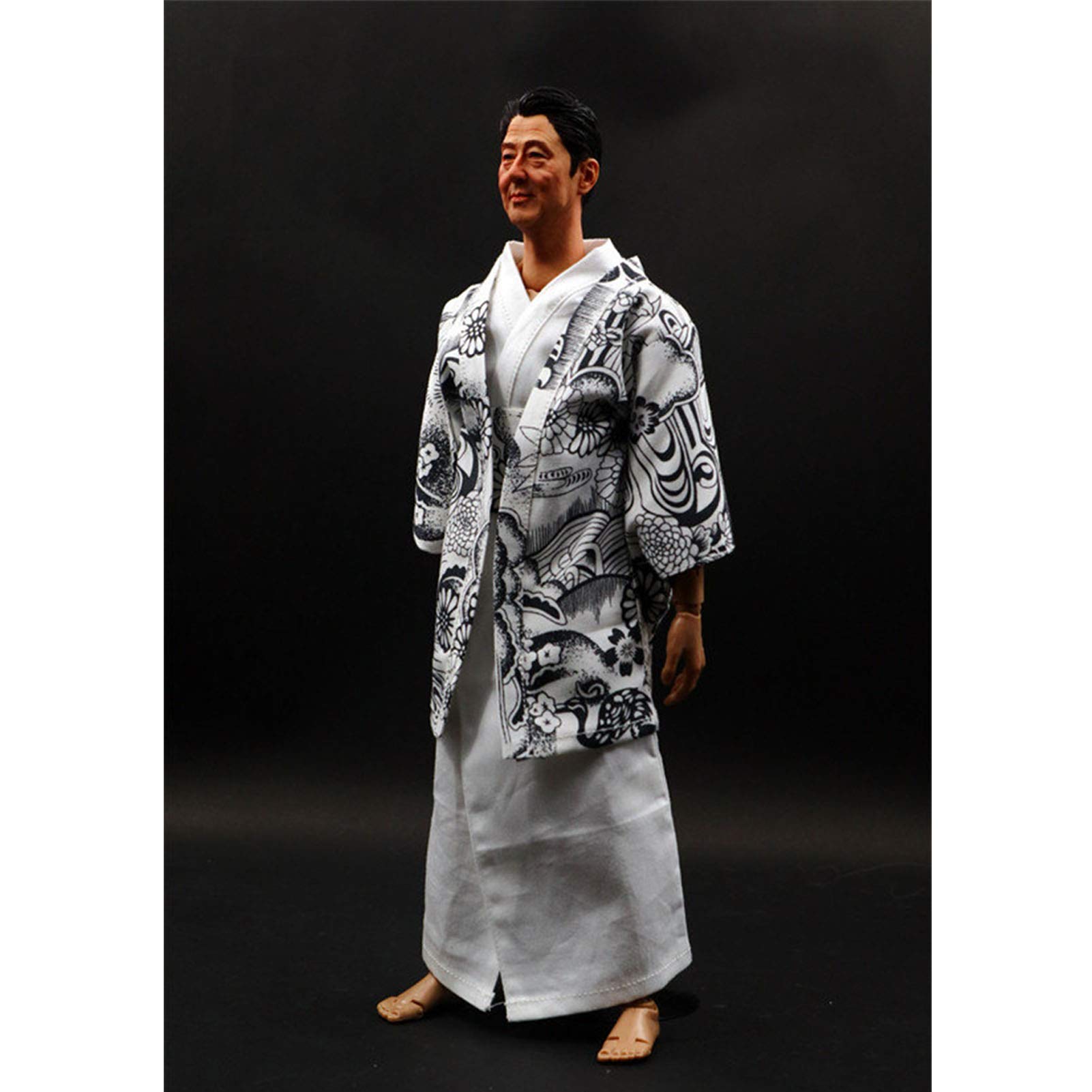 Leying 1/6 Soldato Maschio Kimono Giapponese Abito da Sposa Modello di Corpo Maschile Accessori di Abbigliamento