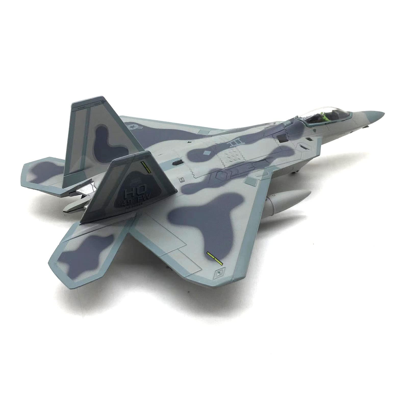 Amazon.co.jp: F-22ラプター戦闘機モデル1/100軍用機ダイキャスト