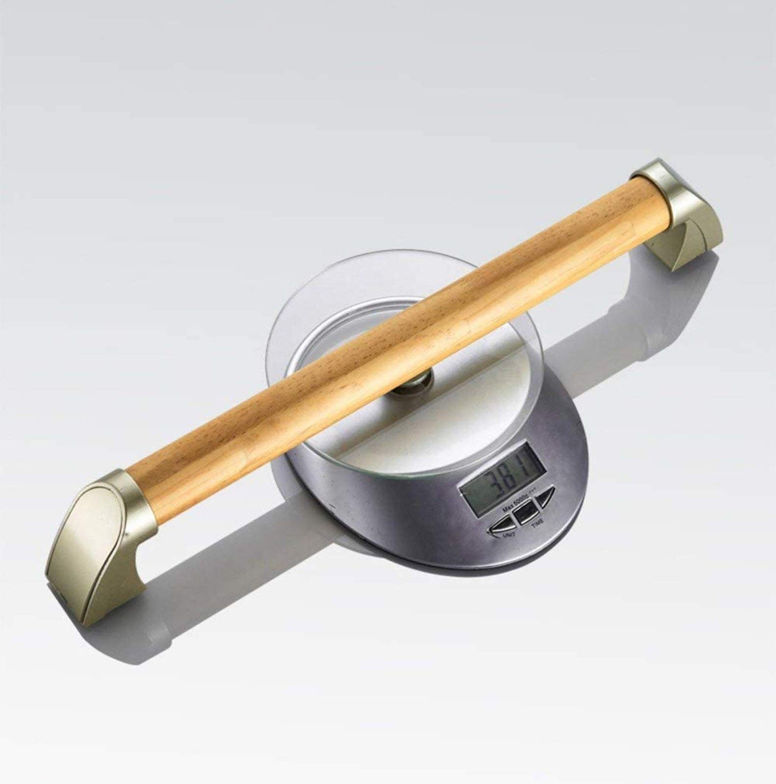 Agarradera De Baño Impermeable para Discapacitados Agarraderas De Barras Rieles De Soporte De Seguridad para Ducha De Madera para Pasillo Al Aire Libre,40cm
