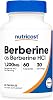 Nutricost Berberina HCl (1,200mg) 60 Cápsulas, 30 Porciones | Libre de Gluten y Sin OGM, Cápsulas 60 Unidades (Paquete de 1) 1