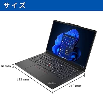 Amazon.co.jp: Lenovo ThinkPad E14 Gen 6 ノートパソコン 14インチ