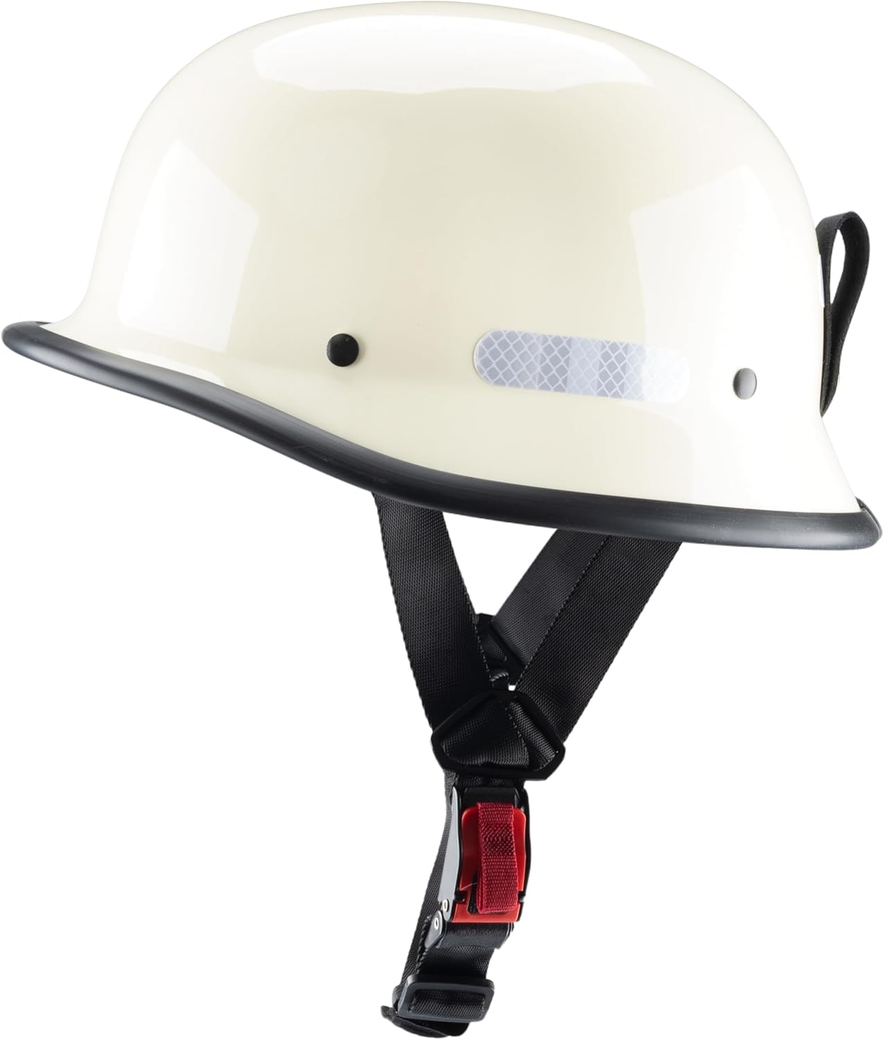 Motorcycle Helmet Halfs Shell Helmet German Style Motorcycles Helmets for Chopper Cruiser