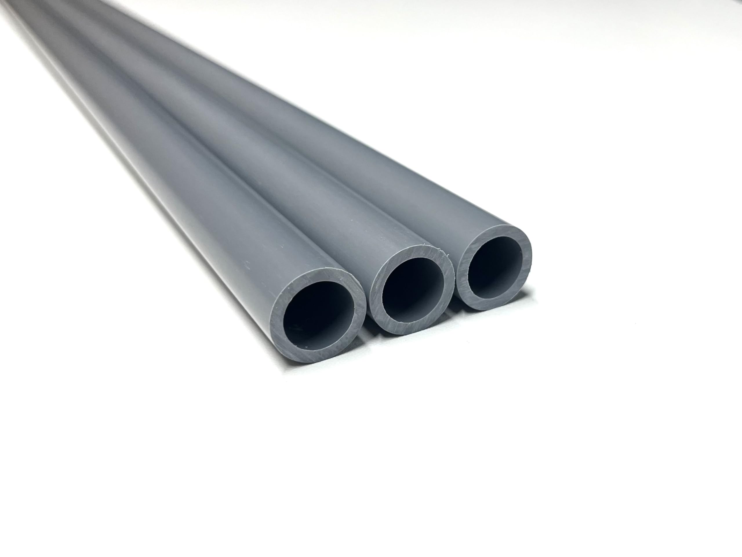 Amazon.co.jp: PIPE-FACTORY 塩ビパイプ 外径18mm グレー 内径13mm 長
