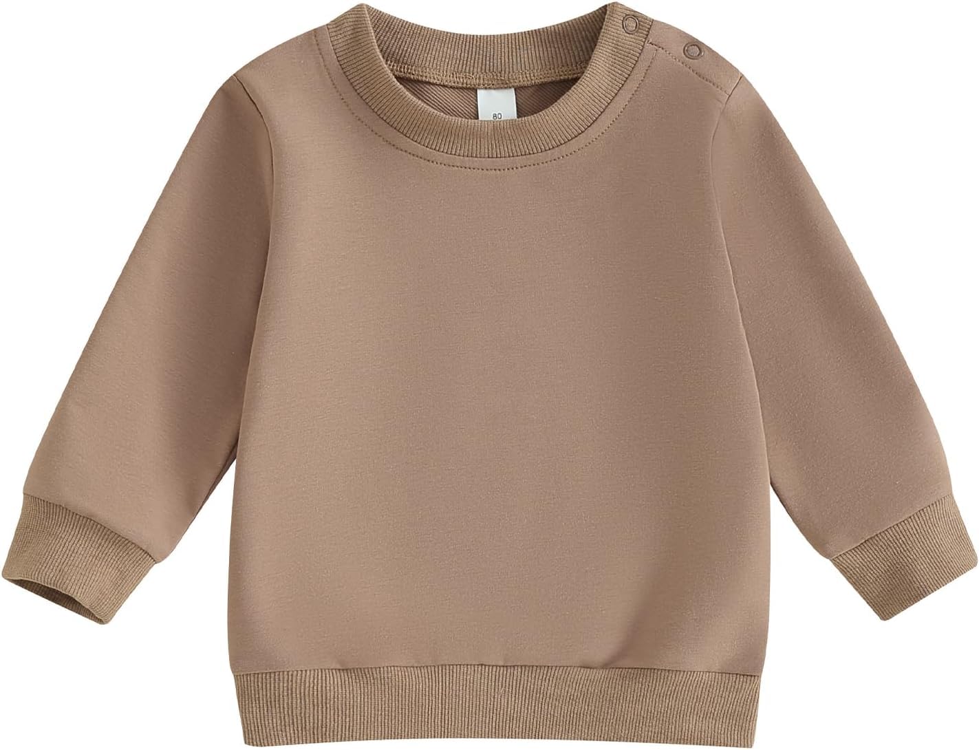 Baby Boy Girl Pumpkin Sweatshirt Tops Toddler Halloween Outfit Long Sleeve Crewneck Pullover Sweater Shirt Fall Clothes
