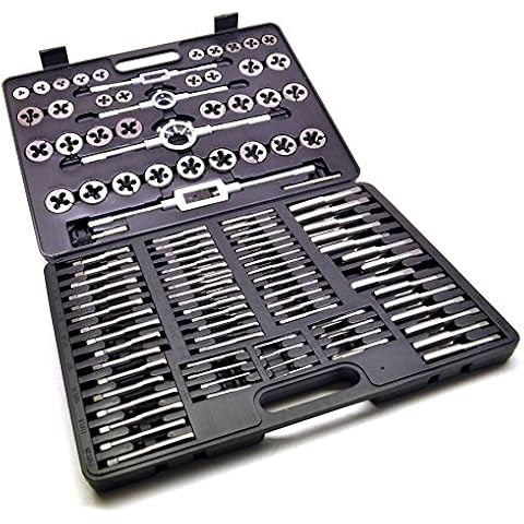 Metrisches Gewindebohrer-Set von US Pro 110-teilig (Wolfram) AT226 Cover