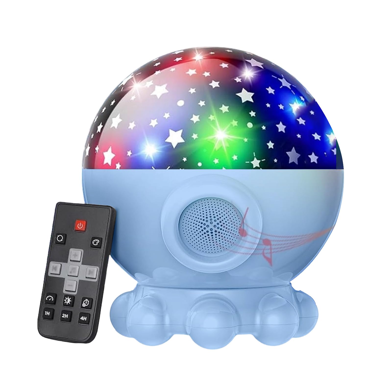 APGLSXY ABS Green Substance Night Light with Sparkling Heaven Projection and Multiple Modes for Safe Use in Kids Lodgings and Home Deck Star Slide