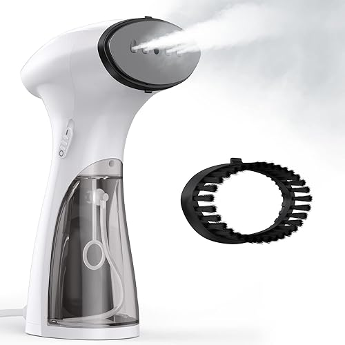 Vaporizador para ropa 1300 W potente calentamiento rápido de 20 segundos con tanque de 51fl oz vaporizador de ropa de mano removedor de arrugas de