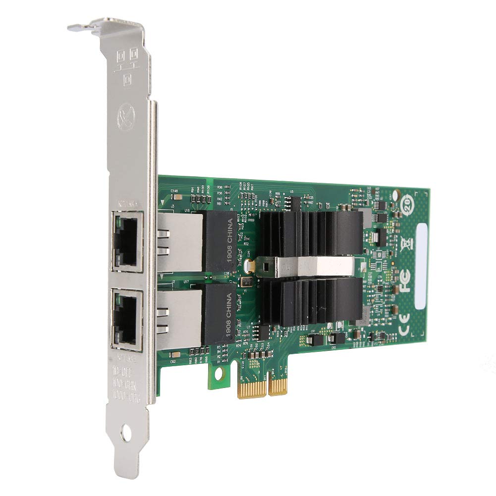 Scheda NIC Gigabit a Doppia Porta 82576-T2 per connettività Server da 1000 Mbps, Adattatore di Rete PCI-E Affidabile per Applicazioni Desktop e Server