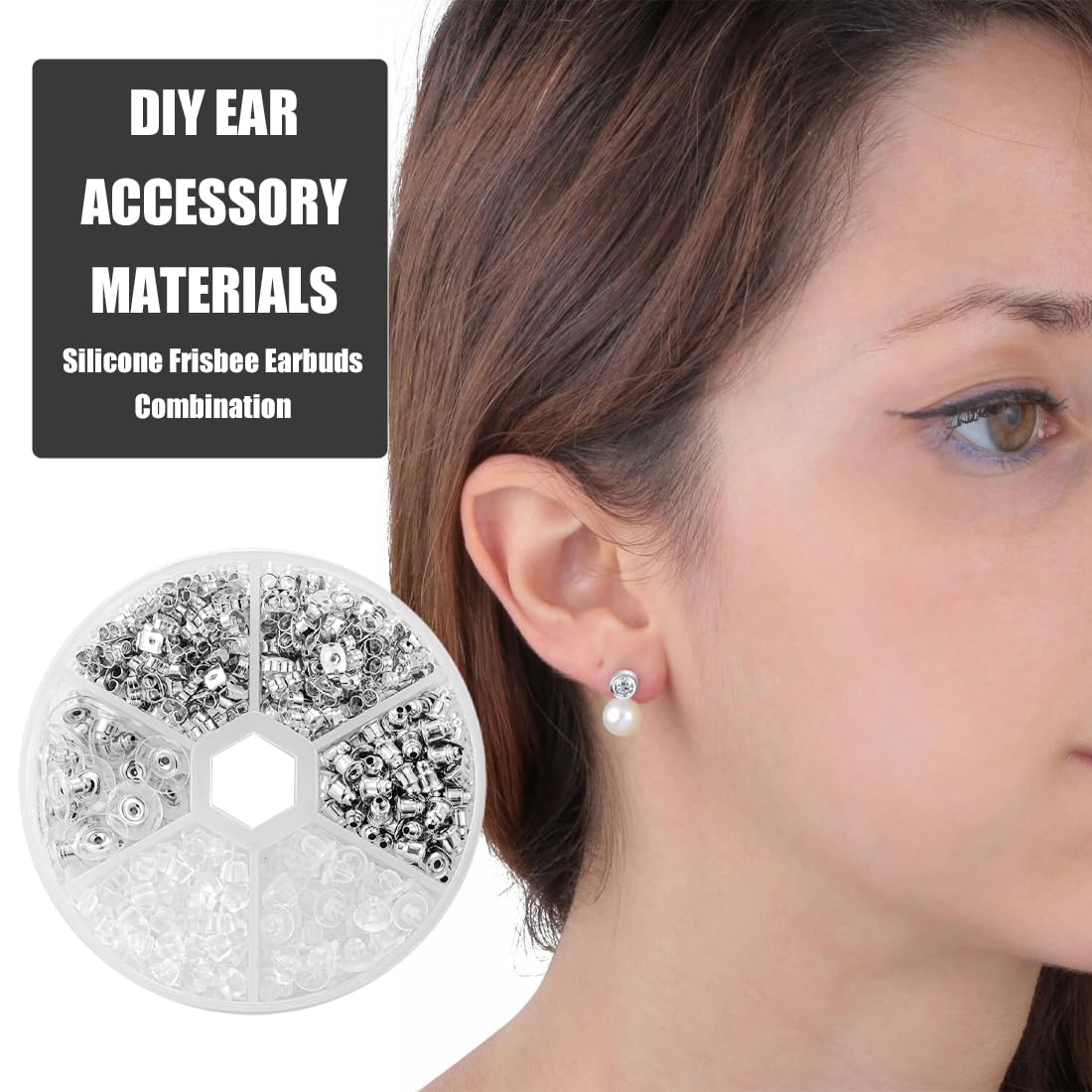 Le Migliori Offerte Vite Chiusura Orecchini Online - Fino A 71% Di - Foto 2