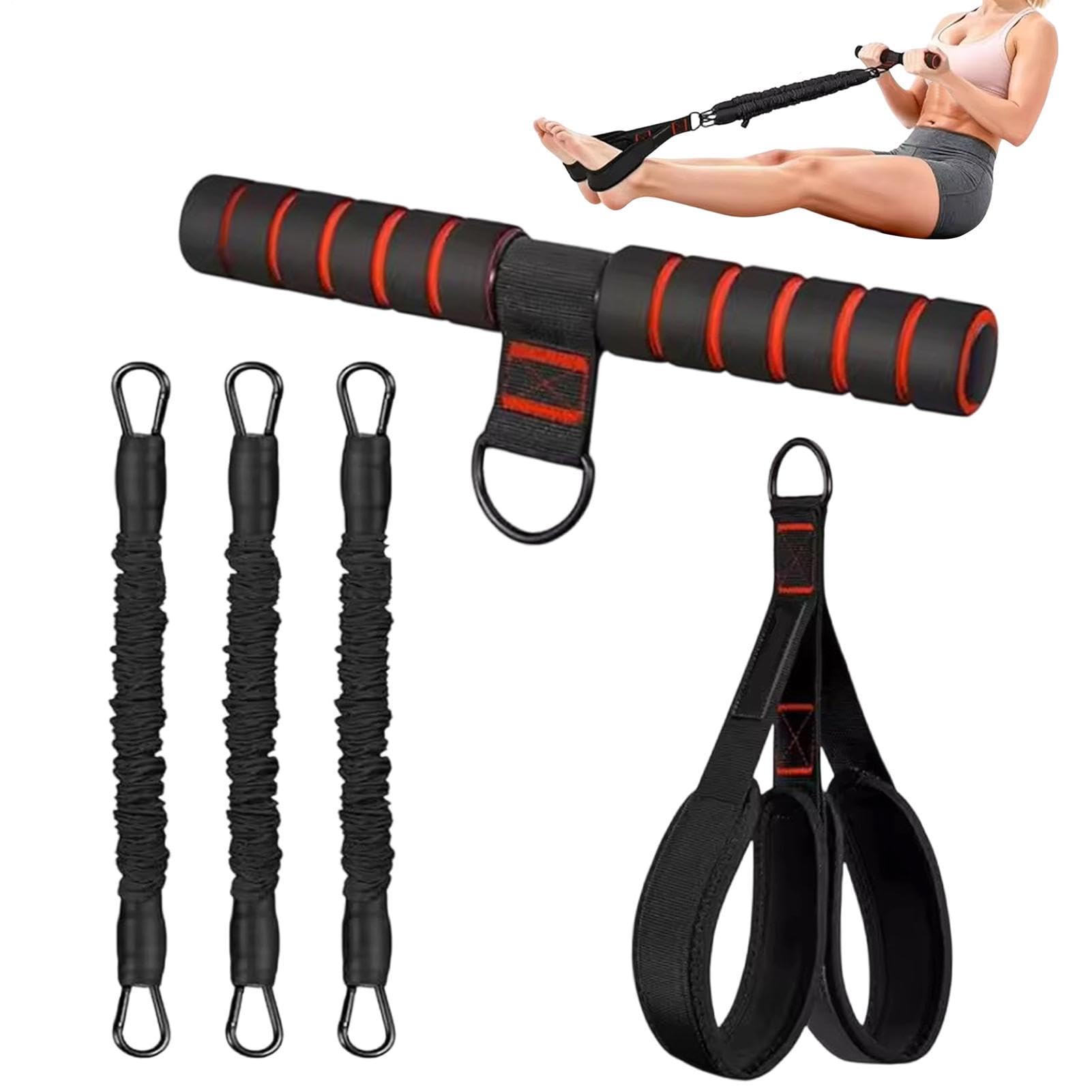 Bandas de Ejercicio con Asas Equipo multifunción de Abdominales de 13,6 kg