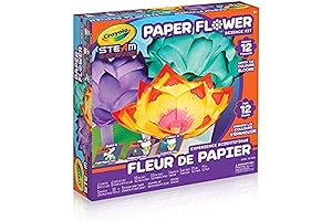 Crayola Paper Flower Science Kit - Growing & Learning Fun for Kids and Beginners