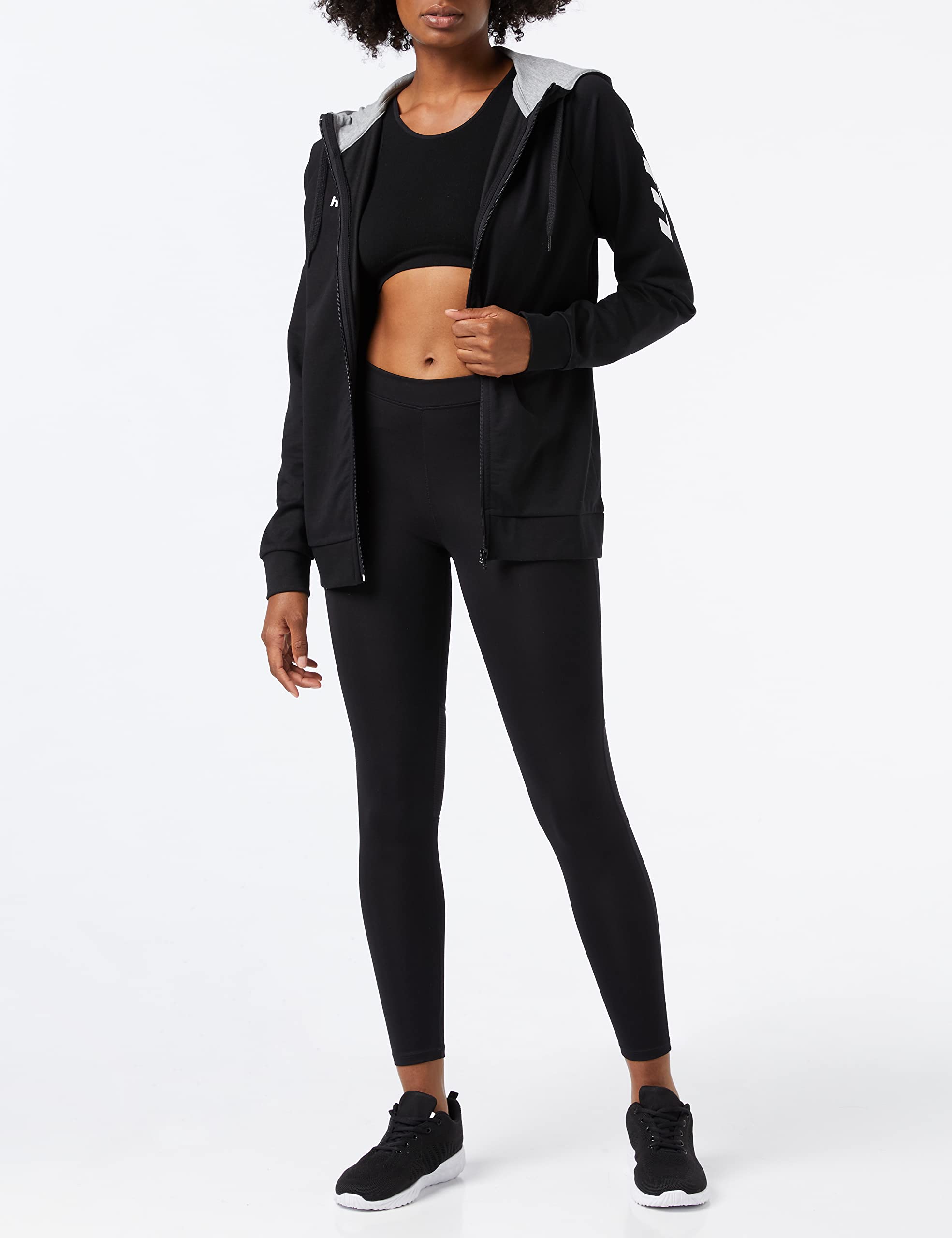 hummel Reißverschluss Kapuzenpullover Hmlgo Damen