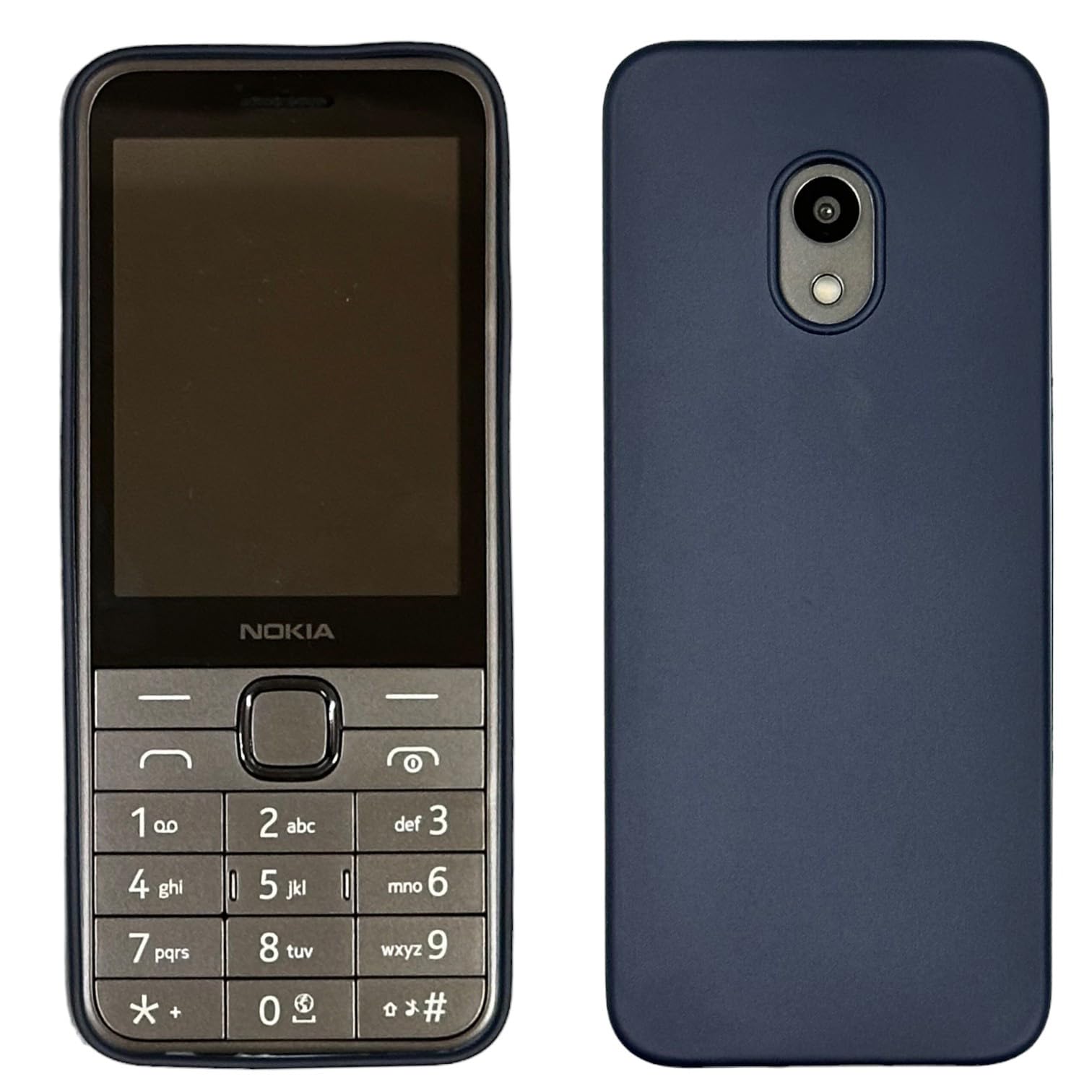 ZAOMA Thermoplastic Polyurethane Back Cover Case Compatible For Nokia 235 4G 2024 Ds-Model No. : Ta-1616-(Pack Of 2) (Nk2354GPremblue) — Amazon image 2