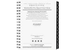 AT-A-GLANCE 2024 Executive Planner Refill