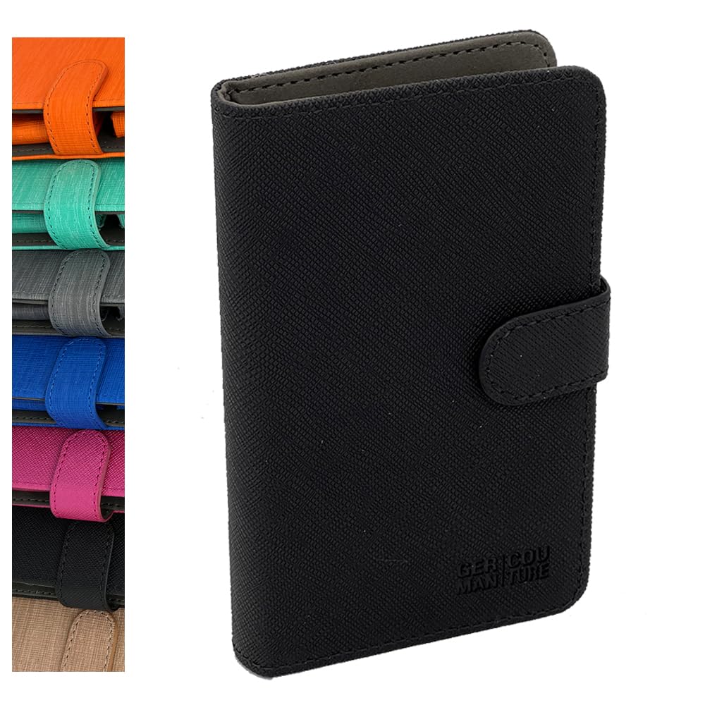 GC Case Bag compatible with Vuse Pro Smart and epod 2 Also for Relx Pod Systems Accessories with Caps, Black