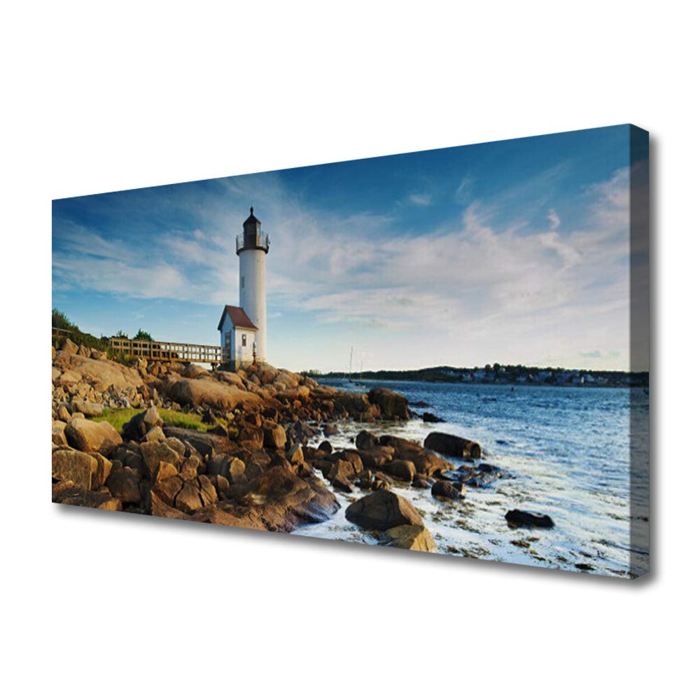 Impression sur toile de qualité supérieure représentant un paysage de mer