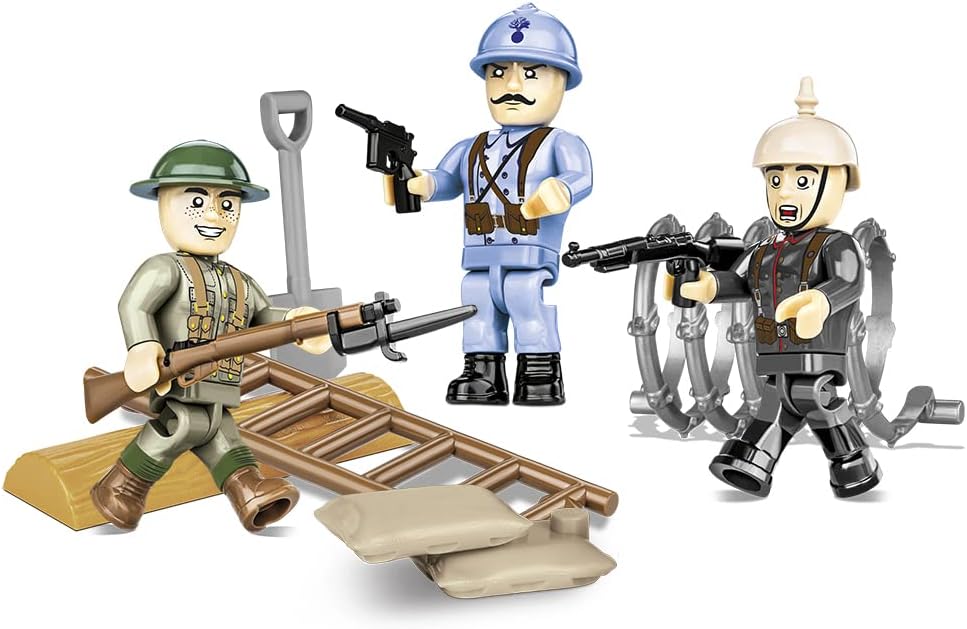 COBI Historical Collection: World War I Armed Forces Building Set, 30 Pieces