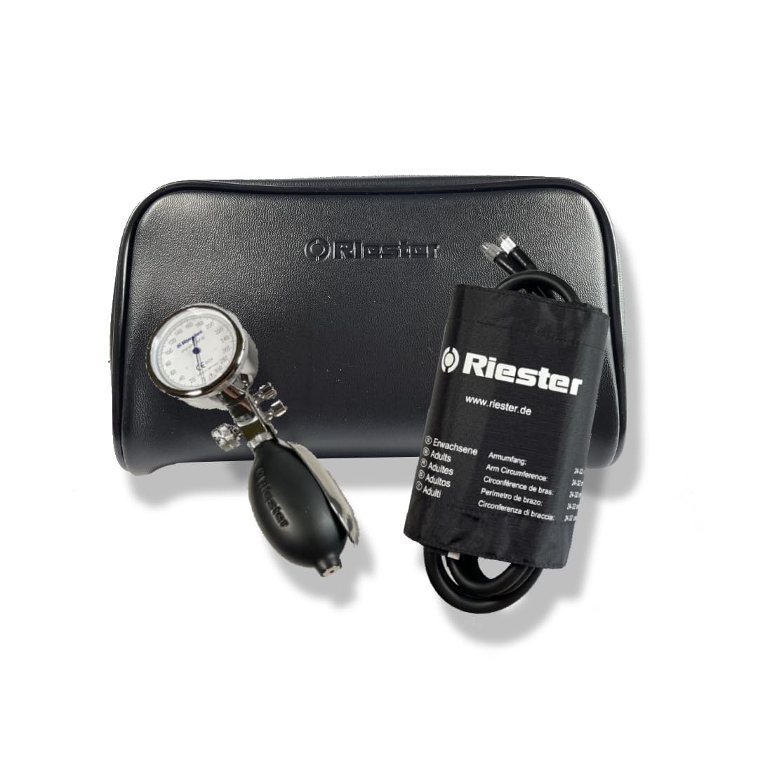 Riester 1312 minimus II Tensiómetro Negro Brazalete Velcro Adultos