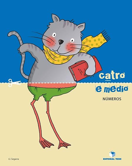 Catro e Medio Numeros Caderno Matematica 4 Anos Galicia Ed 2017