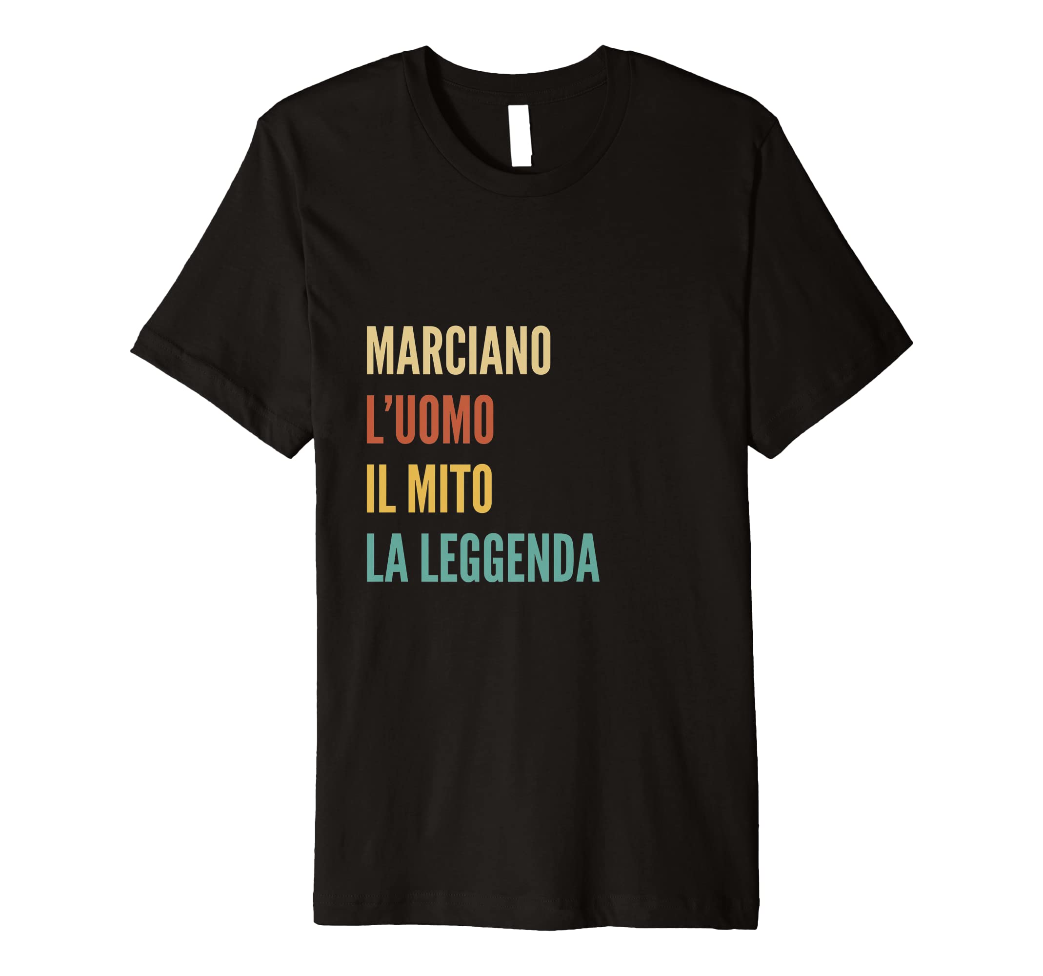 Funny Italian First Name Design - Marciano Premium T-Shirt