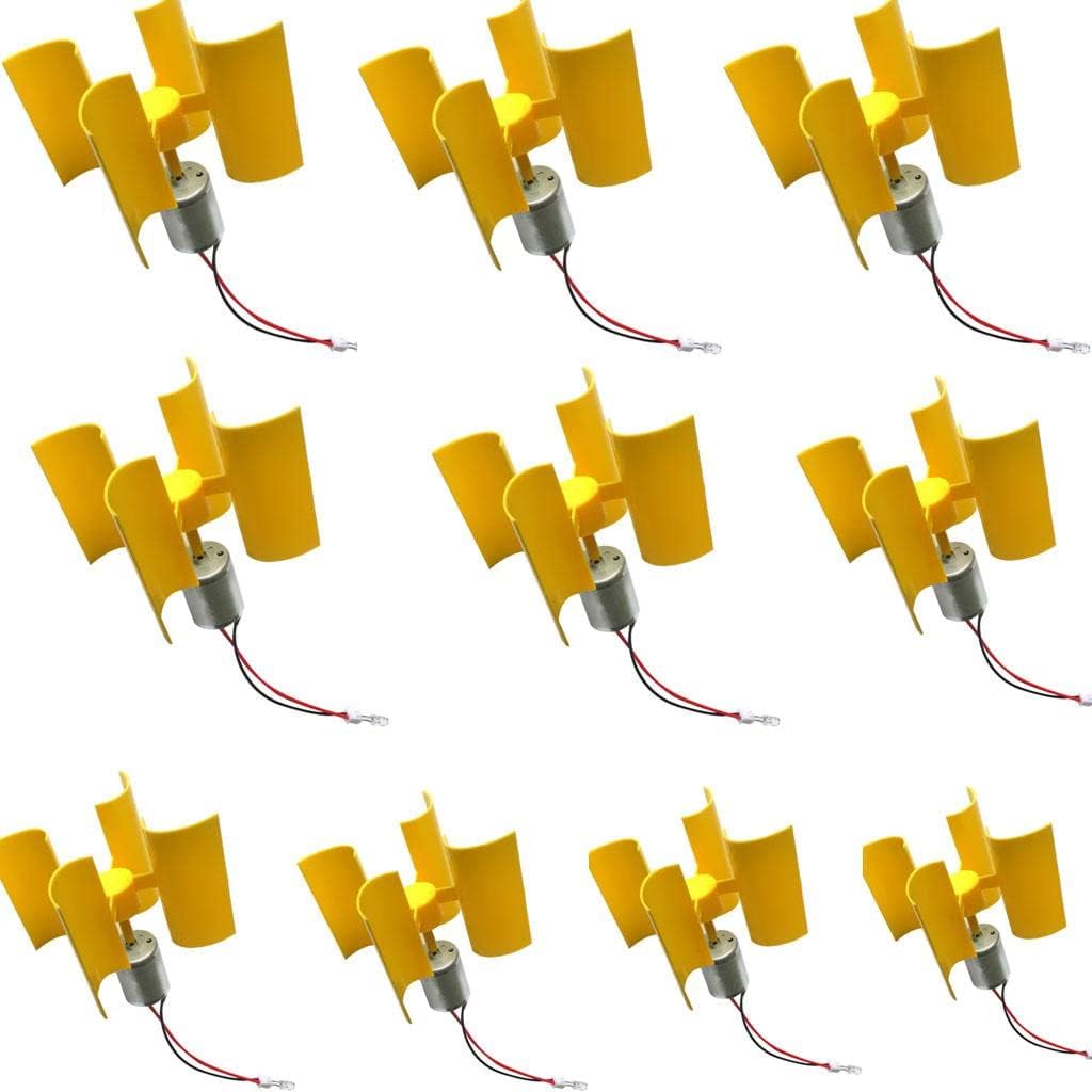 ECOMISTIQ® Mini Wind Generator Miniature Wind Turbine Model Set Kit Teaching Tool|Home & Garden | Home Improvement | Electrical & Solar | Alternative & Solar Energy