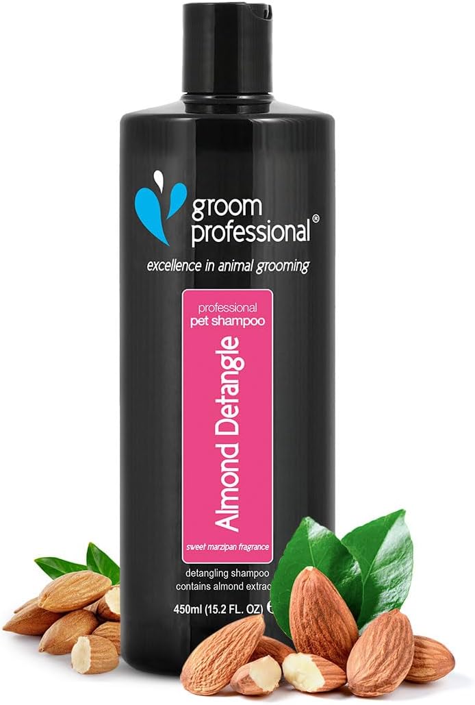 GROOM PROFESSIONAL Almond Detangle Dog Shampoo Detangling Shampoo for
