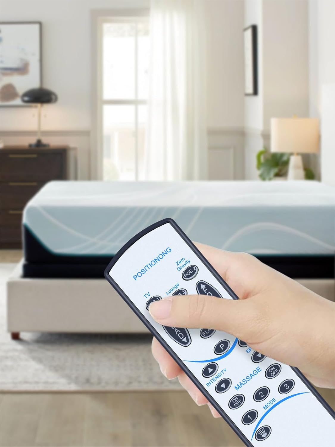 PZL Replacement Remote Control fit for Naomi Home Idealbase Adjustable Bed Frame