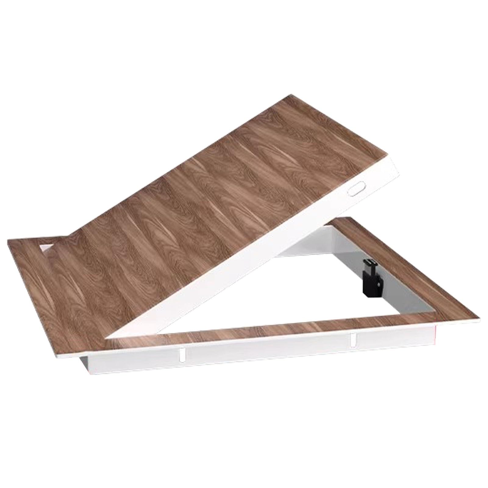 Puerta de ático oculta de 12x12 pulgadas para mantenimiento de fontanería residencial