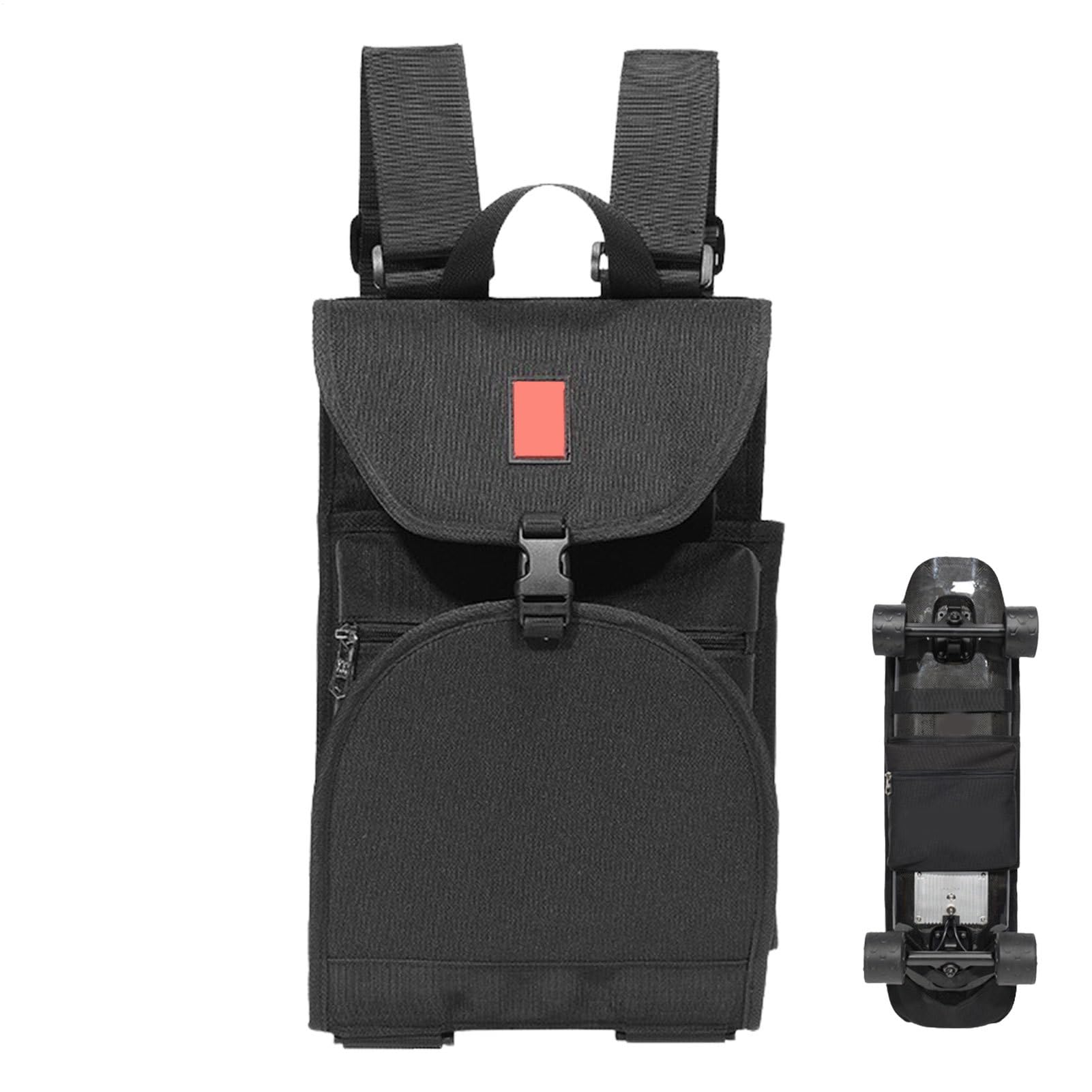Zaino porta skateboard Organizzatore per sport all'aperto | Borsa porta skateboard con cinghie Per Viaggio, Scuola, Università, Giochi, Ragazzi, Ragazze, Adulti, Adolescenti e Studenti