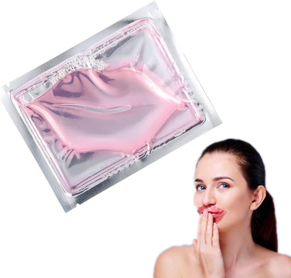 15PCS Lip Care Mask, Collagen Lip Masks Lips Plumper Masks Gel Patch
