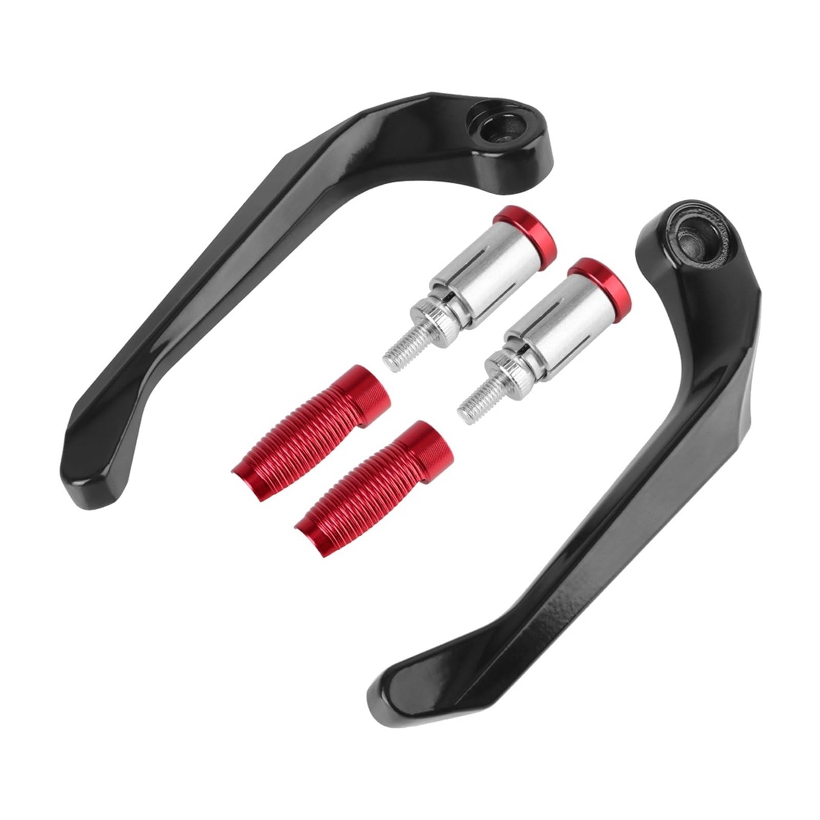 Lbcsrmh Red Motorcycle Brake Clutch Lever Protector Universal Protectors Handguards 2Pcs Protector Brake Clutch Levers Guard Protector Motorcycle Hand Guards Handlebar Lever Guard