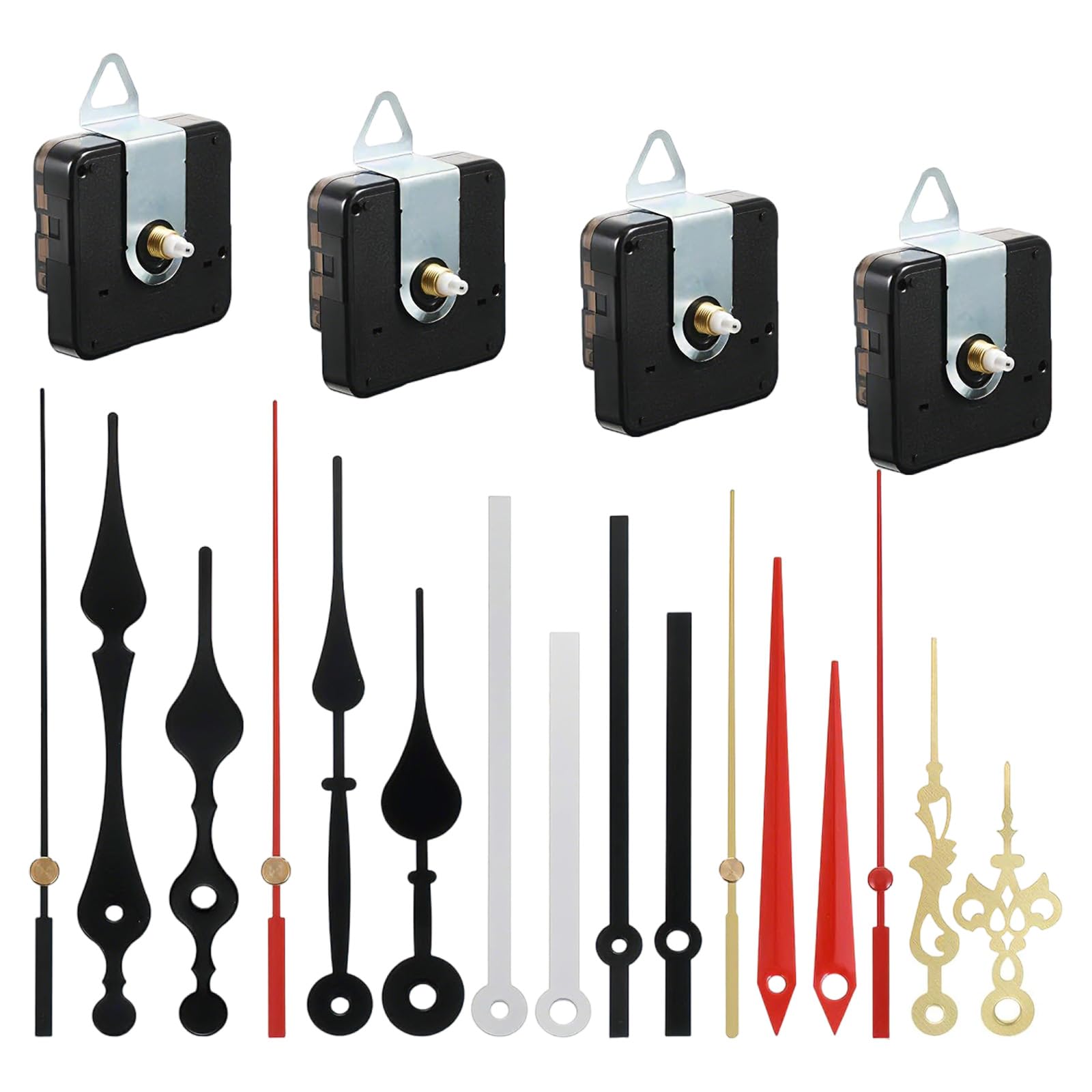 Tsophreniq Quartzs Clock Mechanism Set, Wall Mechanisms Battery Operated Replacement, Movement Parts Diys Repair Parts Mechanism Set