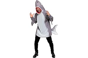 Men's Shark Costume: Dive into a Spooktacular Halloween as the Apex Predator