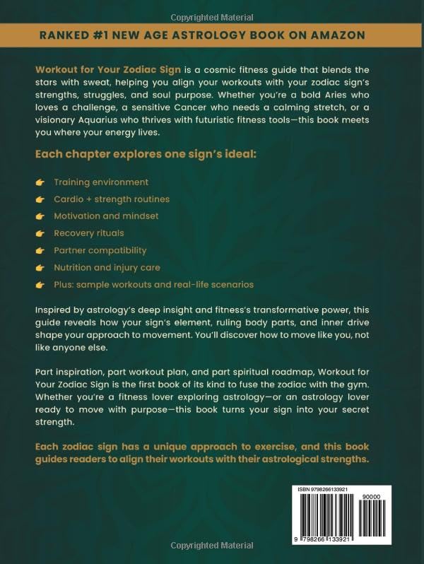 Workout for your Zodiac Sign: An astrological inspired fitness book - Image 2
