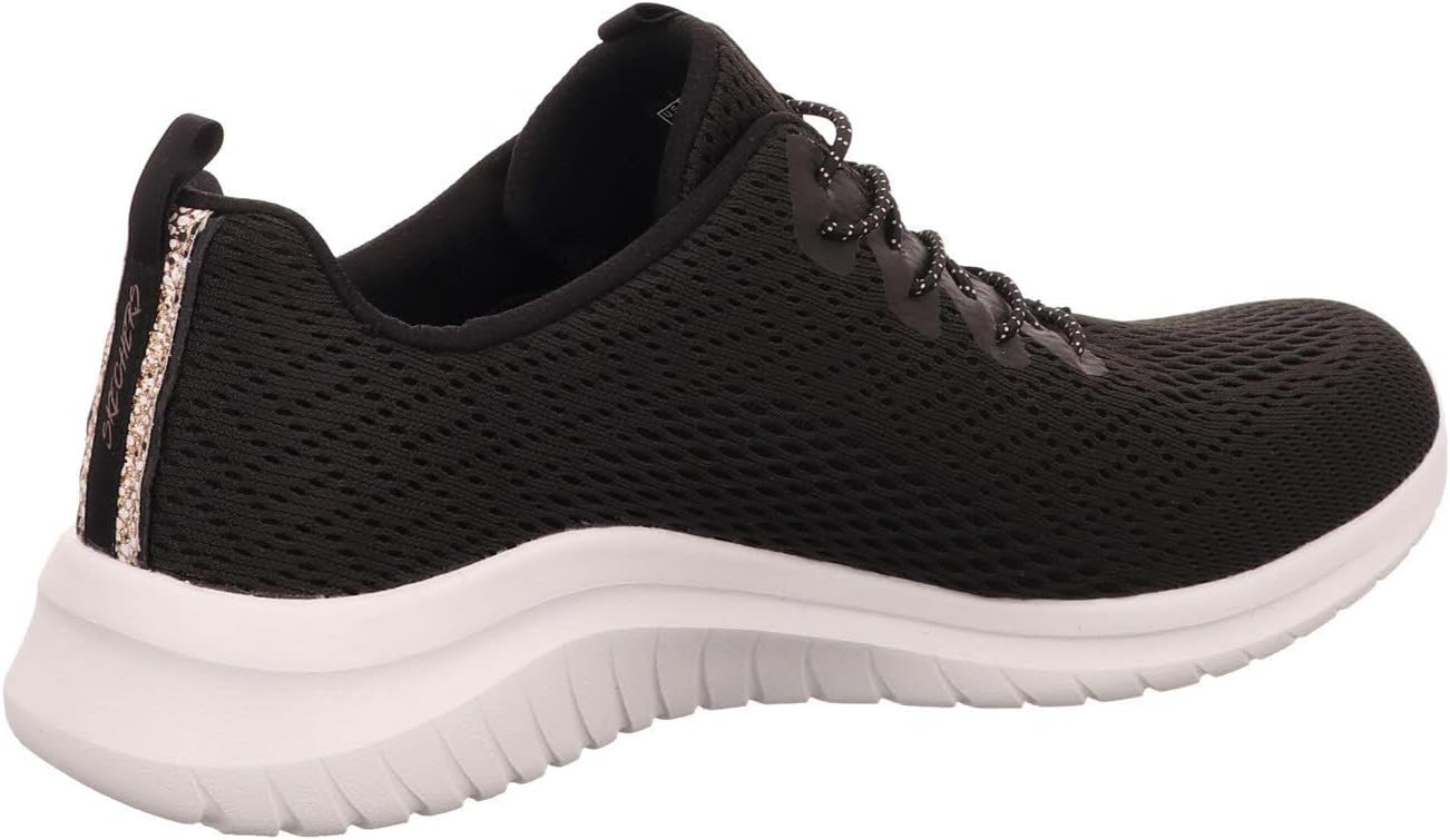 Skechers Women's Ultra Flex 2.0-Lite-Groove Sneaker 7 Black/White