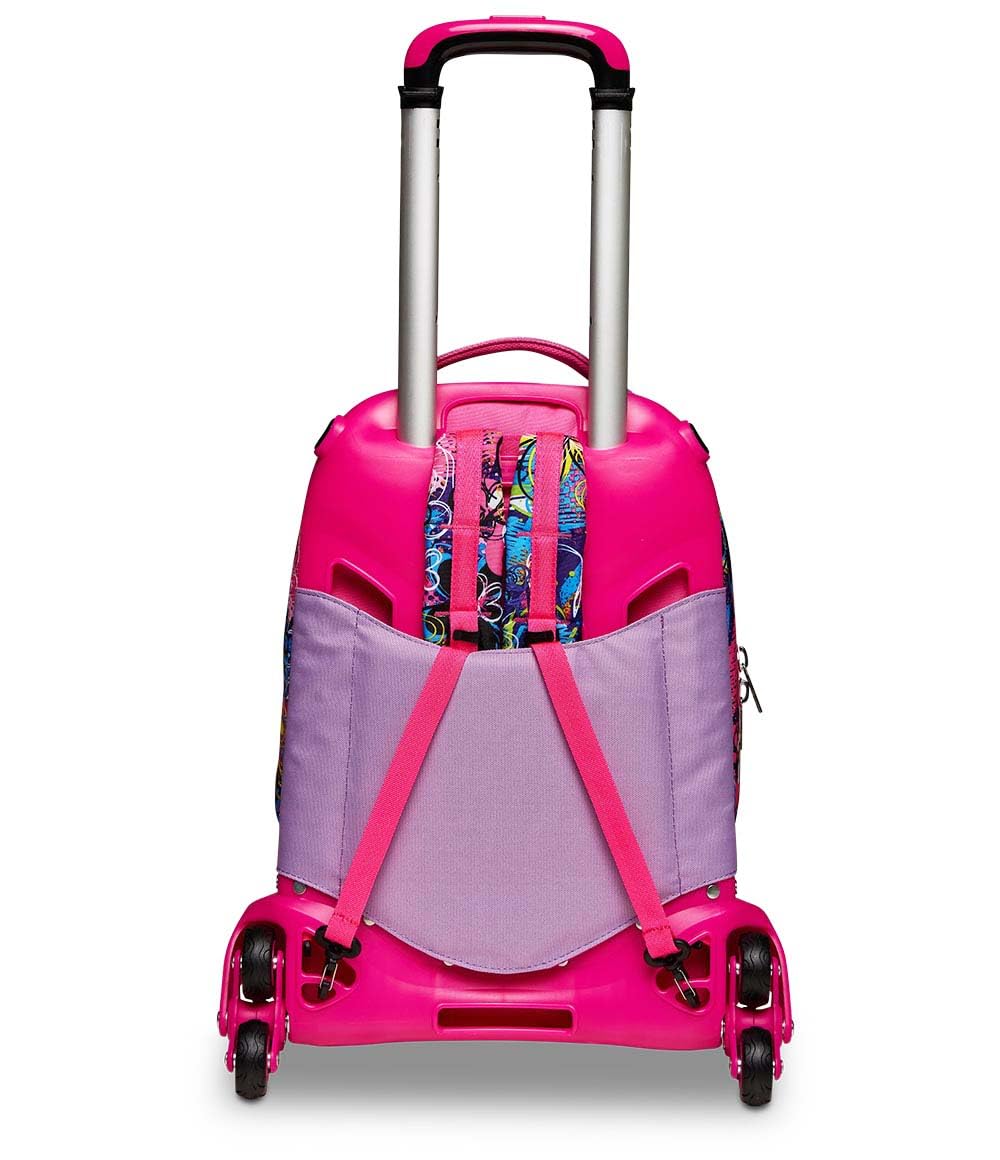 SJ GANG STYLE JAM GANG Jack 3wd Trolley, Unisex - Bambini e ragazzi, Viola, Taglia Unica