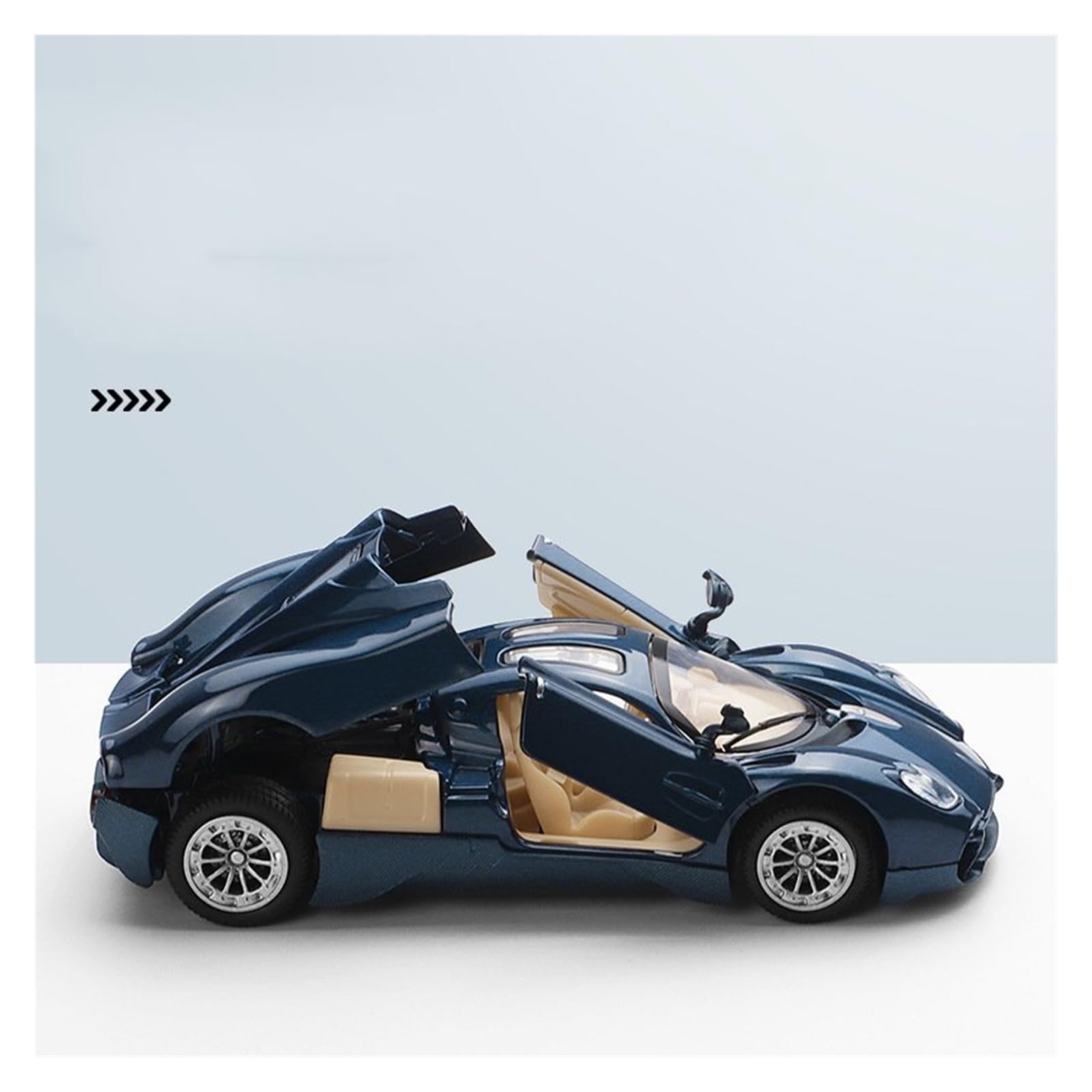 Modellino Pressofuso Auto in Scala 1:32 per Pagani per Utopia Collezione di Modellini di Auto in Lega Metallica Pressofusa