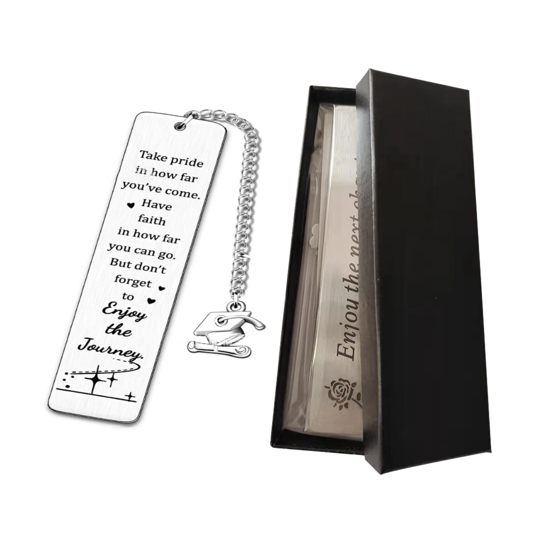 Marcapáginas personalizado, regalo de graduación, marcapáginas para profesores, amigos, amantes de libros, compañeros de trabajo, marcapáginas inspirador, agradecimiento, marcapáginas
