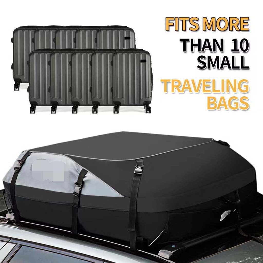 Box da Tetto Auto per Audi A3 Hatchback 2014-2025, Pieghevole Impermeabile Borsa da Tetto Borsa Portapacchi Tetto Bagaglio da Tetto Accessorio,A-Small