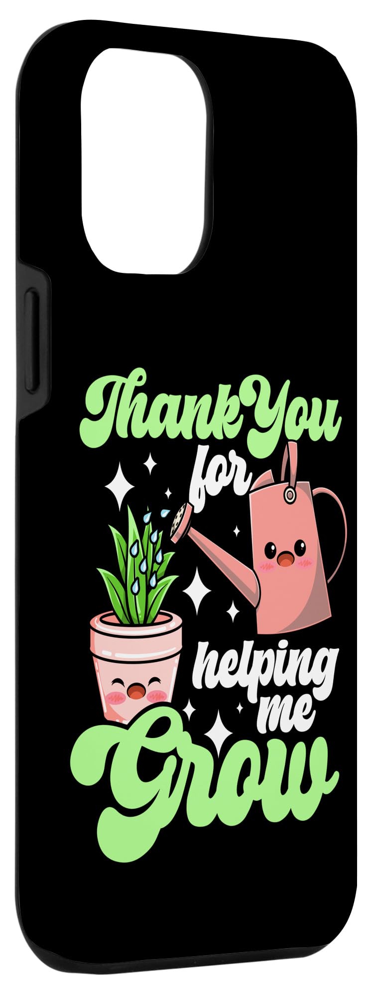 iPhone 15 Plus Gardening Potted Plant Succulent Thanks For Helping Me Grow Case - Image 3