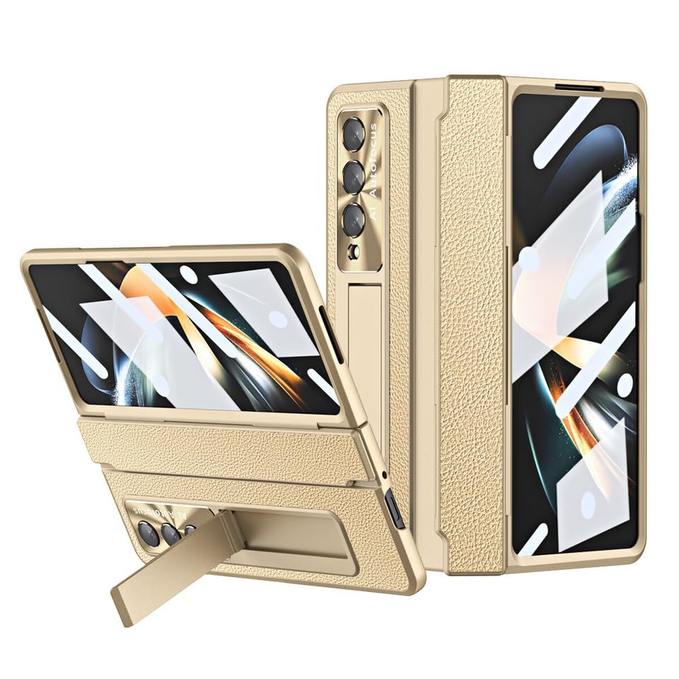 Coque Samsung Galaxy Z Fold 3 protection intégrale antichoc or