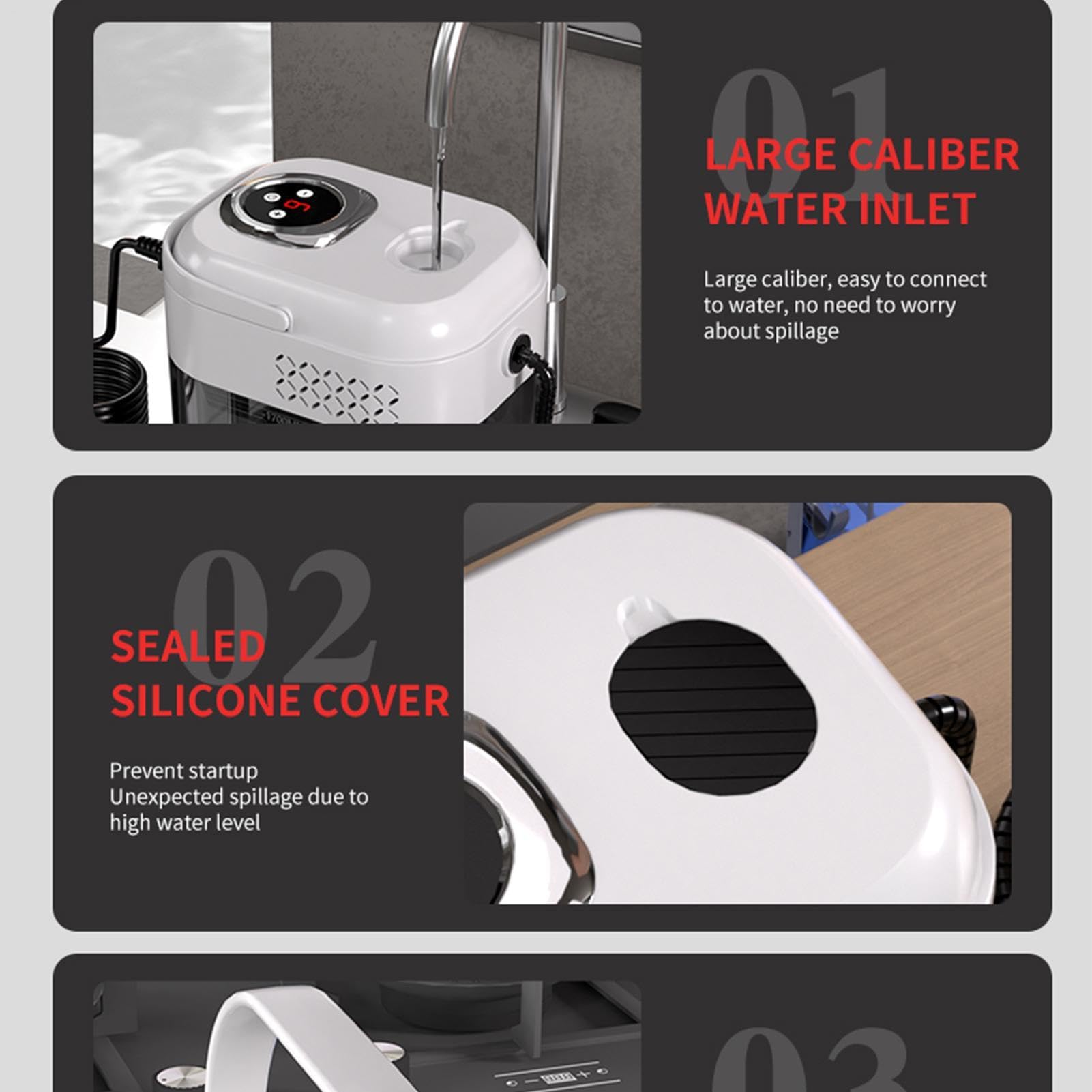 Limpiador A Vapor Para Doméstico 6 niveles de extracción de suciedad | Limpieza A Vapor para tapicería, azulejos, diván, muebles, alfombras, suelos de madera maciza, sofá