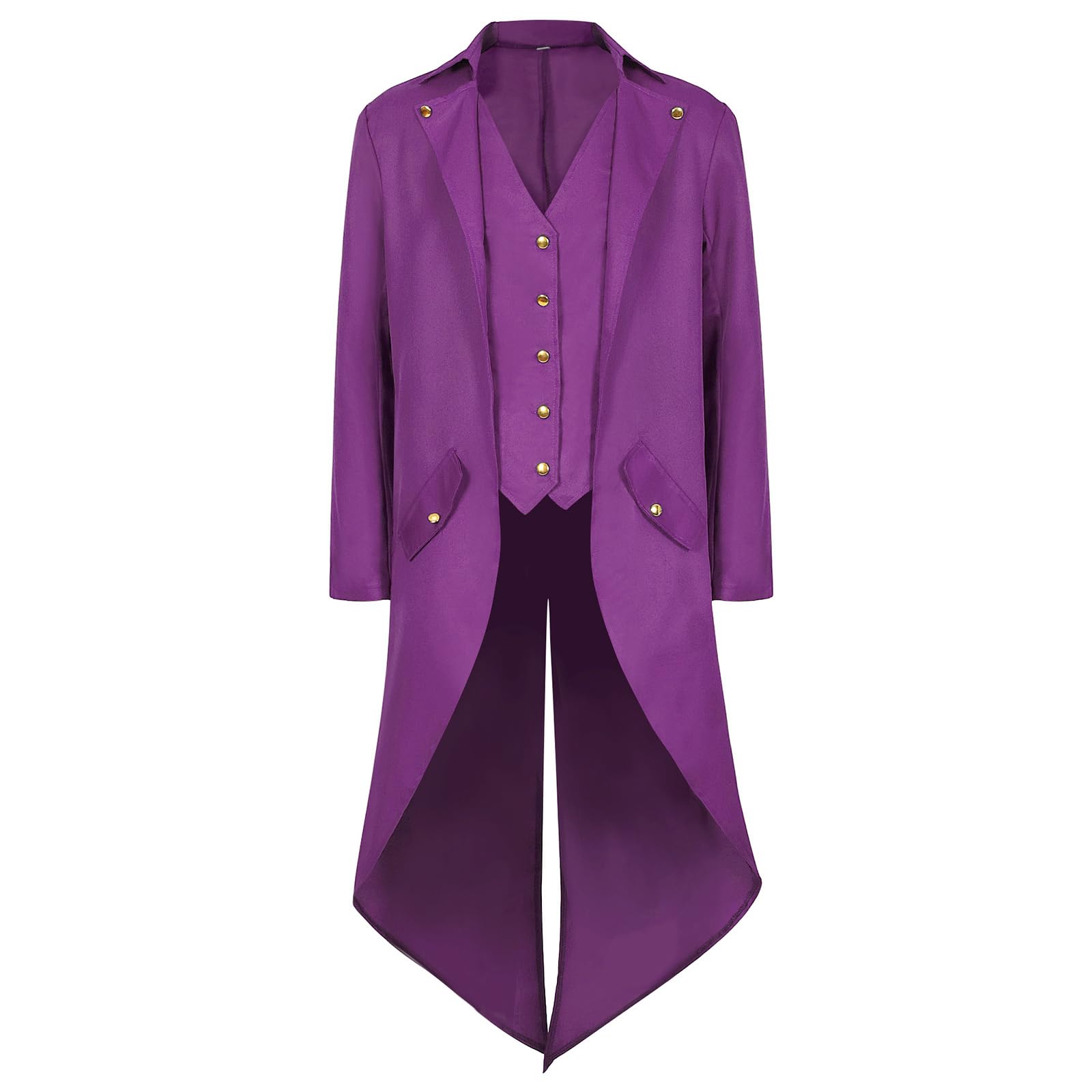 Chaqueta retro para niños, estilo steampunk, vintage, para carnaval, fiestas de Halloween