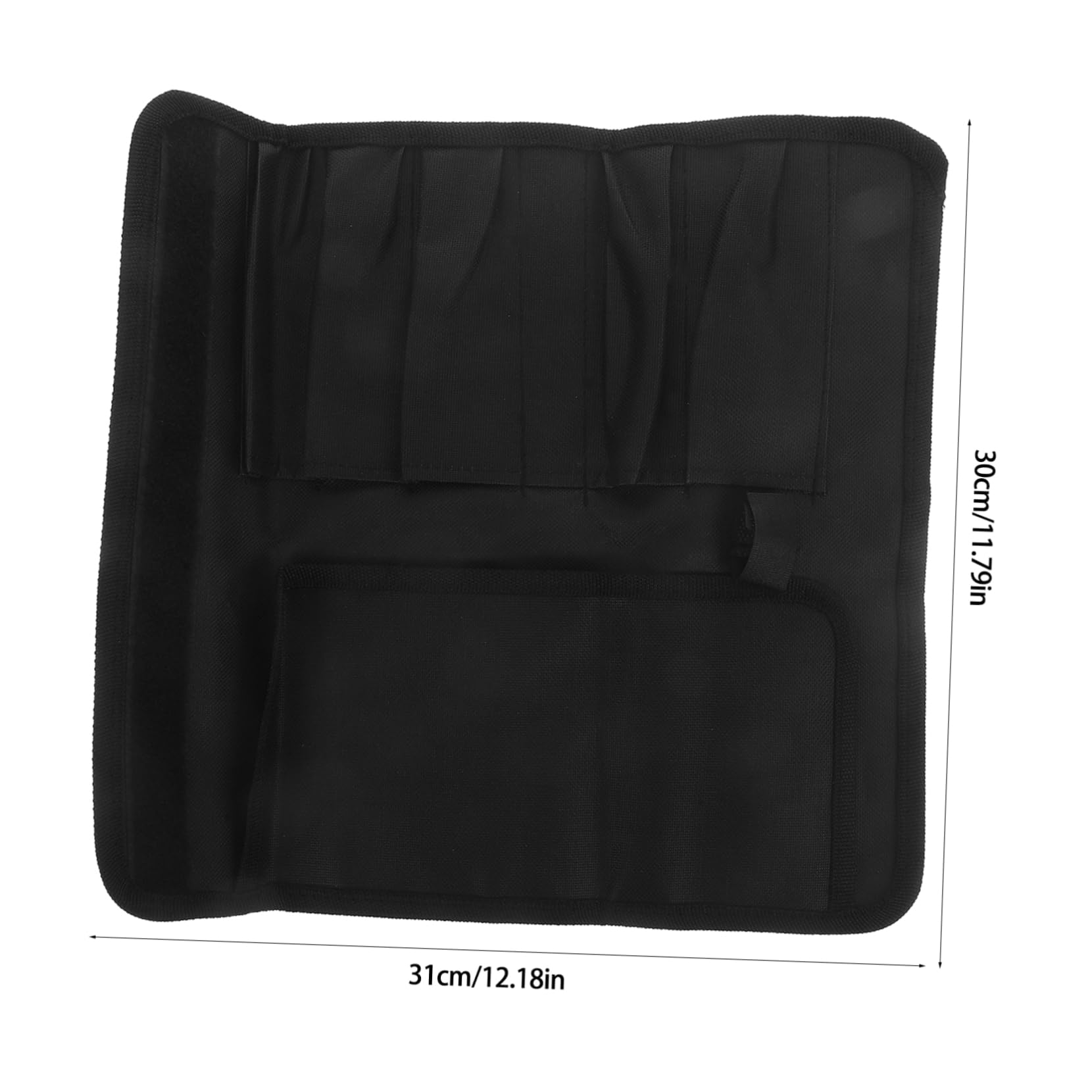 SOLUSTRE Oxford Cloth Cutter Roll Bag Portable Tool Storage Pouch Waterproof Knife Tote Bag