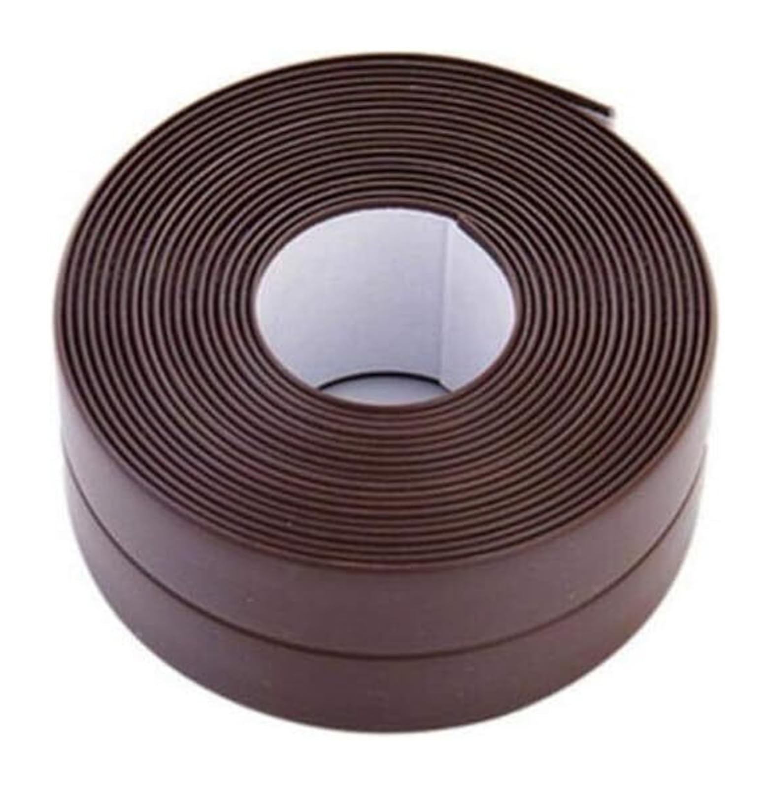 Cinta de doble cara, Cinta adhesiva Cocina Baño Sellado Adhesivo a prueba de uso duradero Marrón 3,8 cm Sujetadores