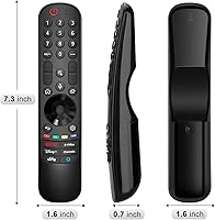 Vista 8 de Mando a distancia mágico de repuesto para LG-TV-Remote para todos los televisores LG Smart UHD, OLED, QNED, NanoCell Series con función de voz