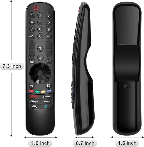 Miniatura 8 de Mando a distancia mágico de repuesto para LG-TV-Remote para todos los televisores LG Smart UHD, OLED, QNED, NanoCell Series con función de voz