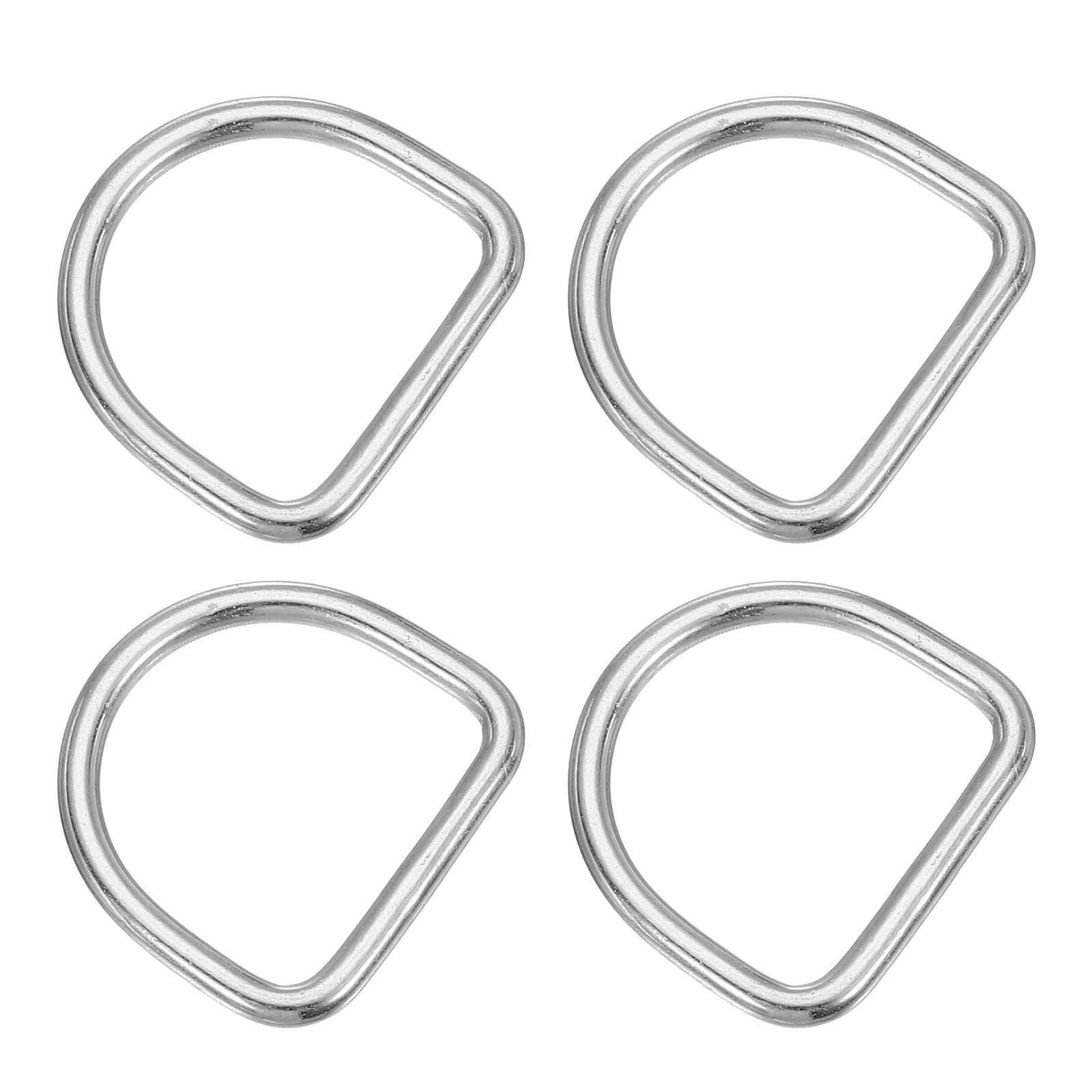 PATIKIL 2.5" Metal D-Rings