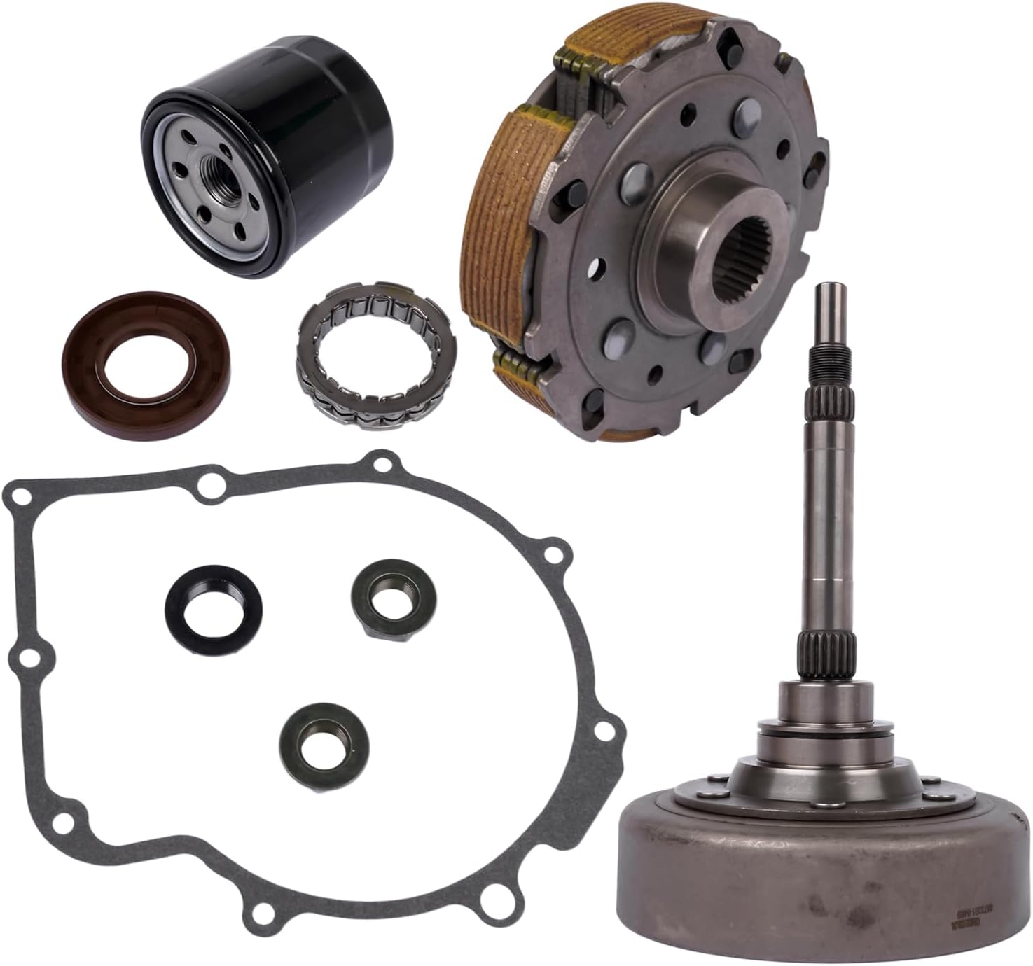 6-Shoe Clutch Kit 503-02873 503-02874 Replacement for 2019-2021 HiSun MX 550 MX 750 Cub Cadet Challenger P0040002114A0150
