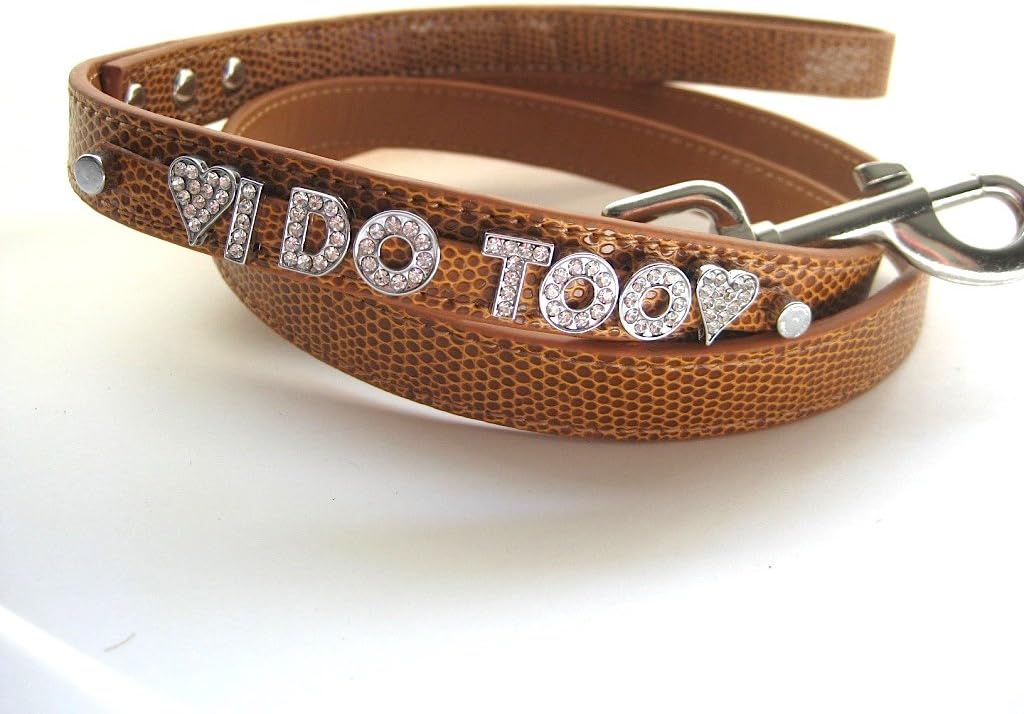 House of Furbaby Wedding Flower Dog Collar- Rustic Ivory, Flower Dog Collar XS S M L (XSmall w/Leash)